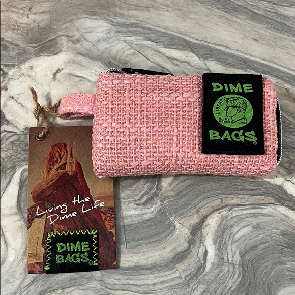 Handbags - Dime Bags Pink Pouch